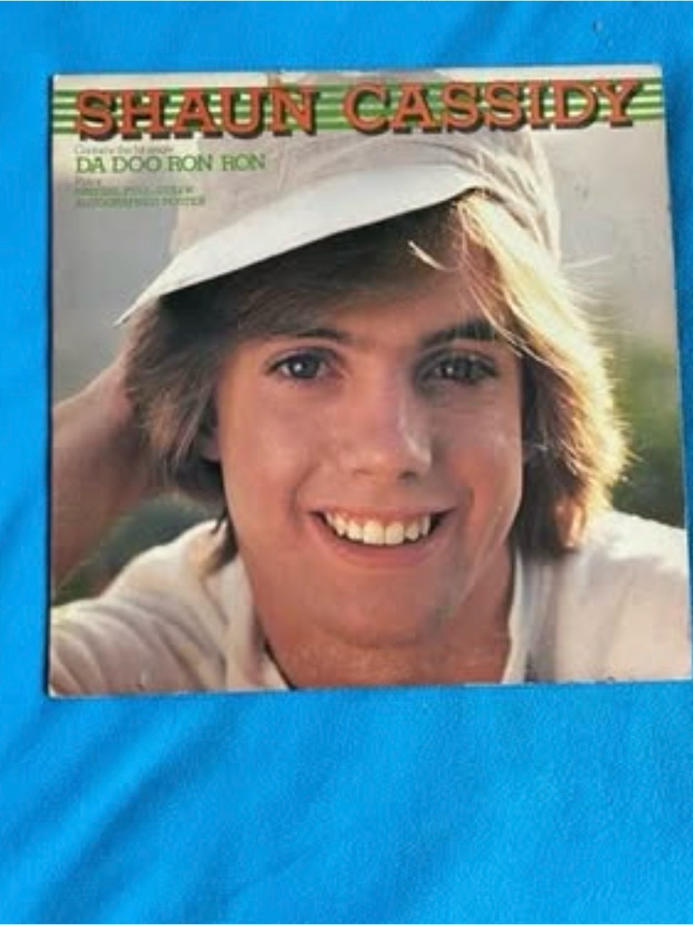 VINTAGE SHAUN CASSIDY “DA DOO RON RON” VINYL RECORD ALBUM